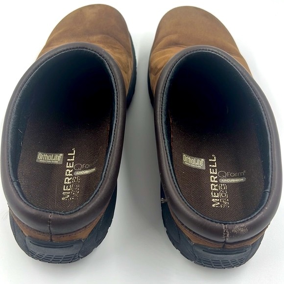 Merrell 6.5 Brown Suede Moc OrthoLite QForm - Picture 3 of 8